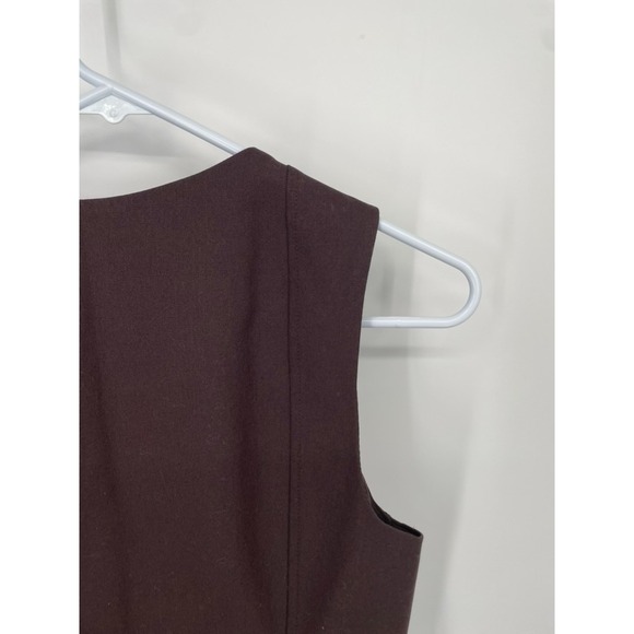 Abercrombie & Fitch Top Women's XS Brown Stretch Square Neck Sleeveless Boho NWT - Picture 3 of 12